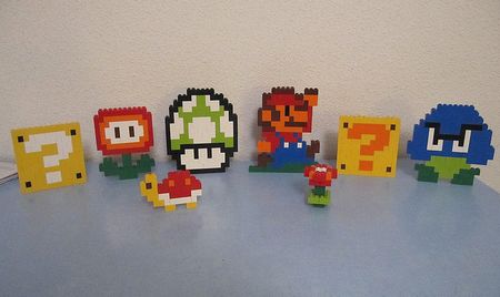 Lego Pixel Art by mallox, on Flickr