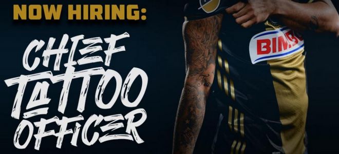 Philadelphia Union busca a un Chief Tattoo Officer