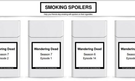 En esta campaña, peor que fumar tabaco es fumar spoilers