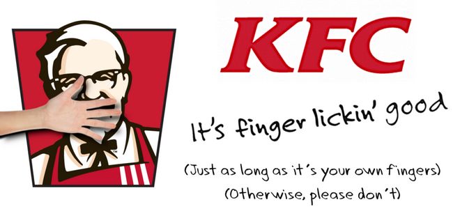 KFC da una original solución a las manos  pringosas de sus clientes