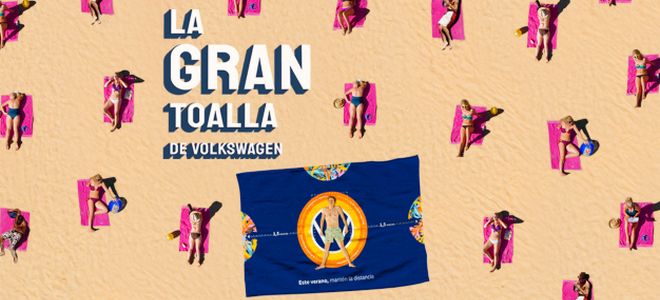 Volkswagen ha ideado la solución ideal para disfrutar de la playa manteniendo la distancia social