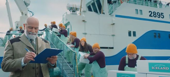 Feliz «Fishmas» es el deseo de Islandia para el mundo en la última campaña de Seafood