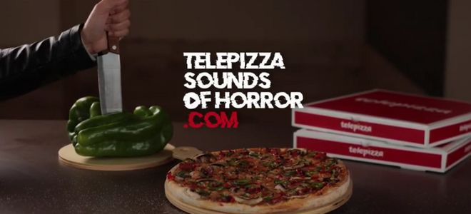 Telepizza revela cómo crear sonidos terroríficos usando sus ingredientes