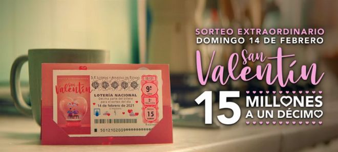 Loterías habla el ‘idioma de las parejas’ en su anuncio del Sorteo de San Valentín