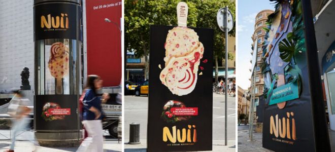 ‘Perfectamente imperfectos’, la nueva campaña exterior de helados Nuii