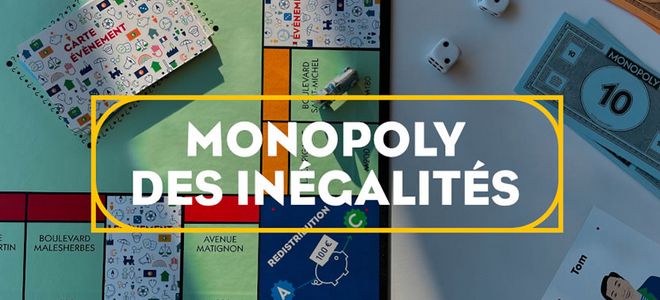 El «Monopoly de las desigualdades» busca cambiar las reglas de la sociedad