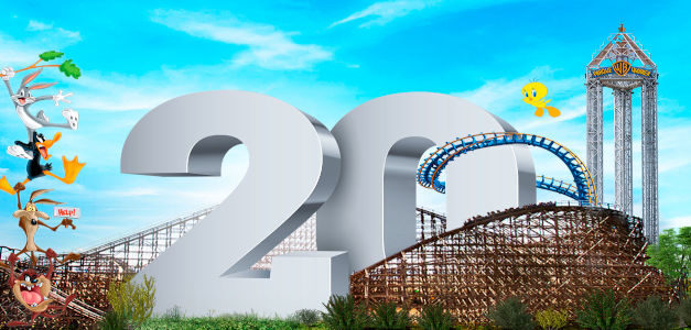 El Parque Warner Madrid estrena campaña por su 20 aniversario