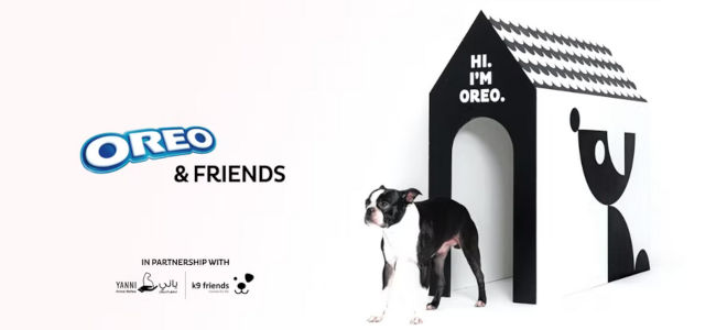 En esta conmovedora capaña, Oreo anima a adoptar a sus tocayos perrunos y felinos