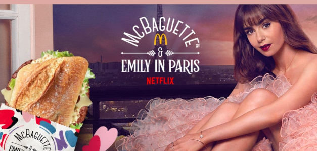 Una innovadora colaboración entre Netflix y McDonald’s llega de la mano de «Emily en París»