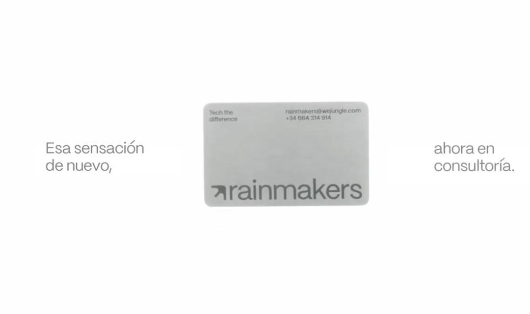 Jungle lanza Rainmakers, una consultora tecnológica integral para la transformación digital de negocios
