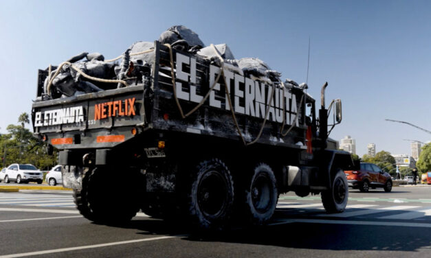 "El Eternauta" conquista el mundo y las calles de Buenos Aires con una activación impactante